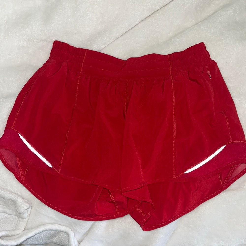 Red lululemon hottie hots